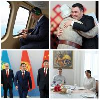 Садыр Жапаров президент болгонуна эки жыл болду (Сүрөттөр)