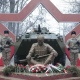 Жалал-Абадда Ооган согушунда курман болгондор эскерилди