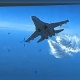 Пентагон Су-27 менен америкалык учкучсуз учактын кагылышуусу тартылган видеону жарыялады 